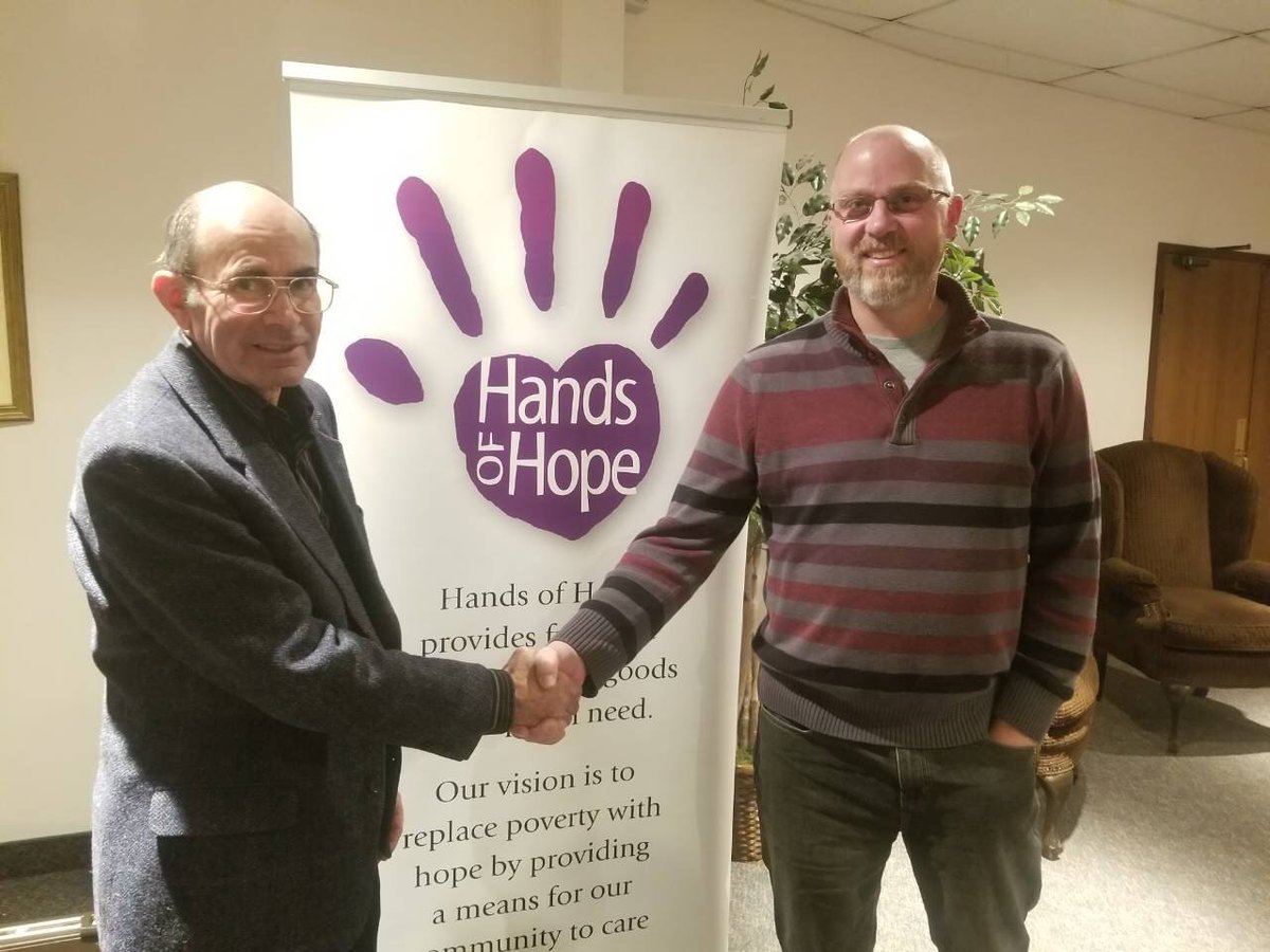 Hands of Hope <a href="/HandsofHopeWPG/">Hands of Hope</a> would like to introduce our new Executive Director, John van Leeuwen, and welcome him and his family back to their home city of Winnipeg.