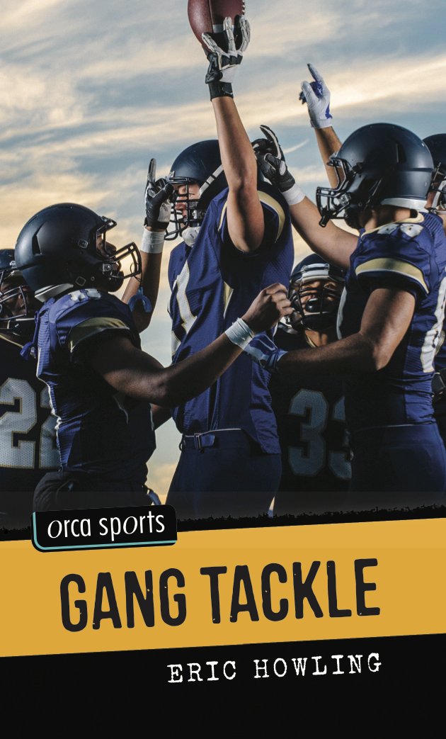erichowling's tweet photo. Second down. Second quarter. Second printing! GANG TACKLE keeps driving down the field. @orcabook https://t.co/8qFCLbFZmM