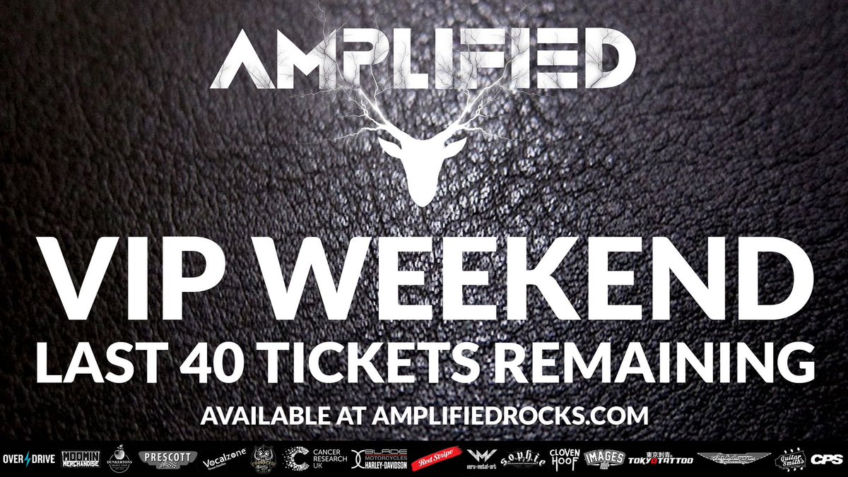 amplified_rocks's tweet photo. Amplified 2018 last 40 VIP Weekend Tickets #amplified2018 #vip #vipbar #stageview #behindthescenes #lastfewremaining https://t.co/nh4qeoewh6 https://t.co/oSUTbixgB9