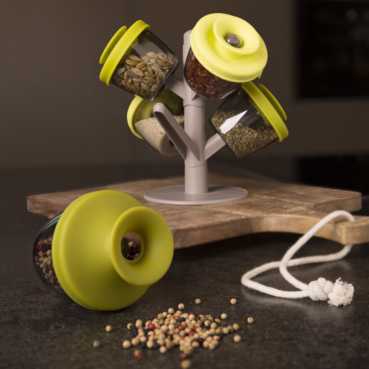 PopSome: the cutest, prettiest, most handy and most hygienic way of storing your herbs and spices. Get yourself a PopSome tree or a whole forrest 🌳🌳🌳 #tomorrowskitchen #kitchenlife #cooking