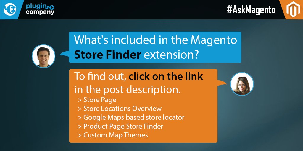 plugincompany1's tweet image. What&apos;s included in our #Magento #StoreFinder #extension? Find out here ➡ buff.ly/2F9mVS5