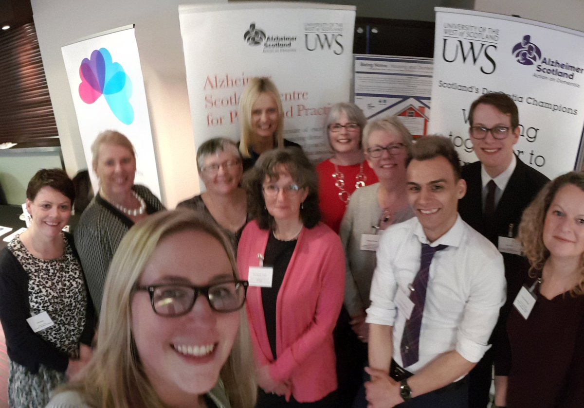 Team <a href="/UniWestScotland/">UWS</a> at #SDRCcon <a href="/AlzScotCPP/">Alzheimer Scotland Centre for Policy and Practice</a>