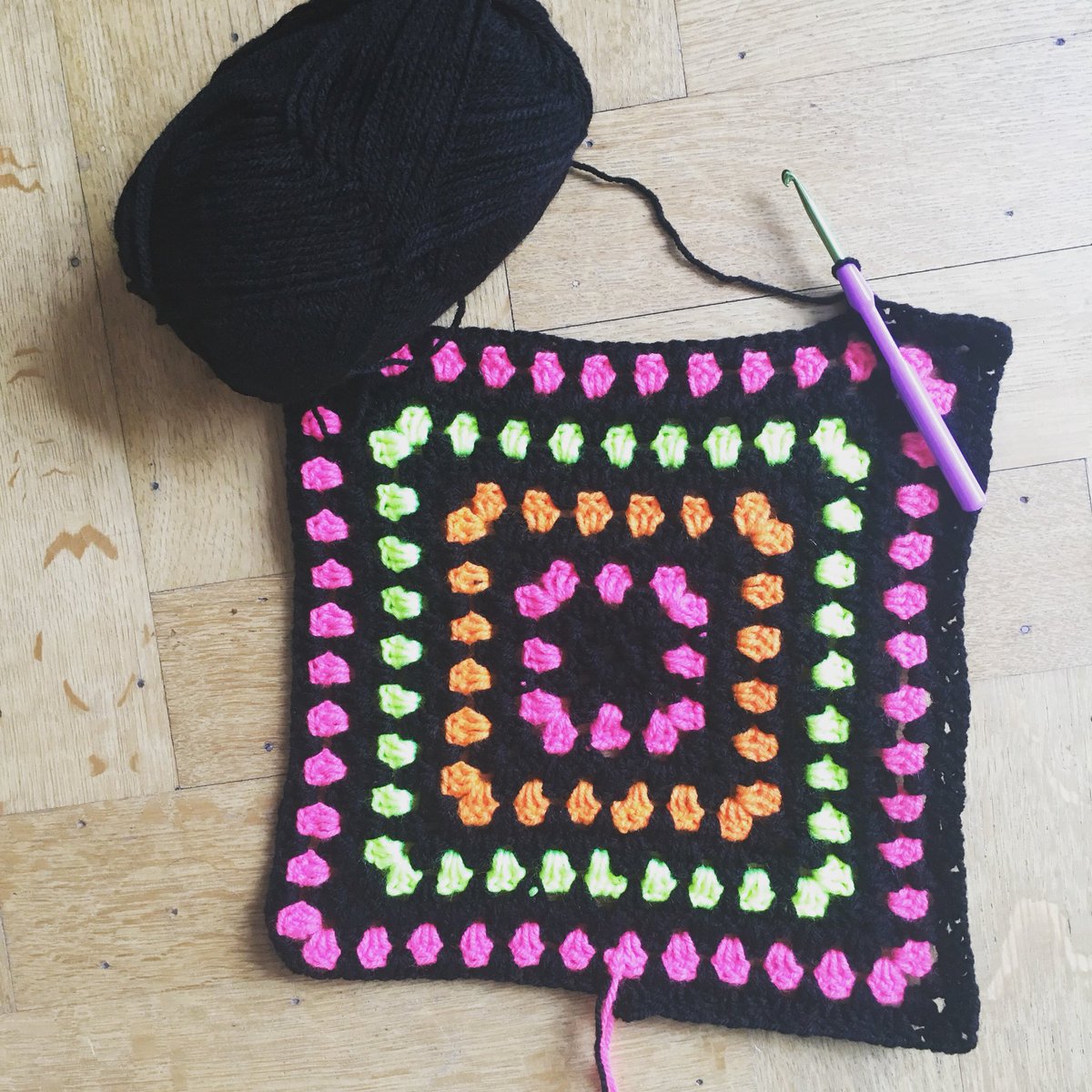 I’m busy preparing for some craft fairs and events that are happening soon. Im currently working on a retro crochet cushion cover 😍 #marjorieandme #etsy #marjorieandmebykerry #crochet #craftfairs #craftevents #selfemployed #freelance #wellbeing #planningmyfuture #happyme