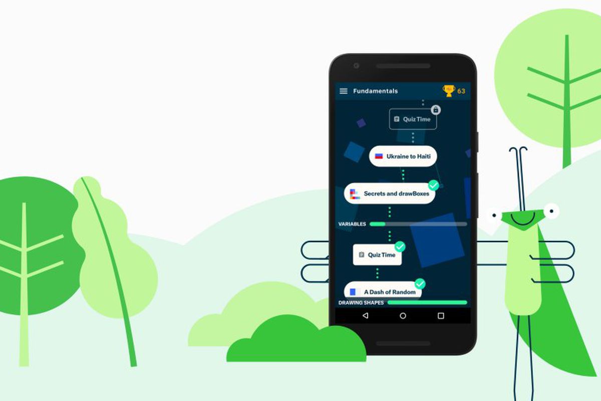 donia_tech's tweet photo. جوجل تطلق تطبيق #Grasshopper الذي يعلمك البرمجة وكيفية الترميز في JavaScript وذلك من خلال سلسلة من 
الألعاب الخفيفة والممتعة
#دنيا_تك #جوجل #قوقل #Area120 #google @Google @GooglePlay @java 
لهواتف آندرويد: https://t.co/JllHrYUsJ1 
لهواتف آبل: https://t.co/iws1UcbY46 https://t.co/N6N8fbzrw4