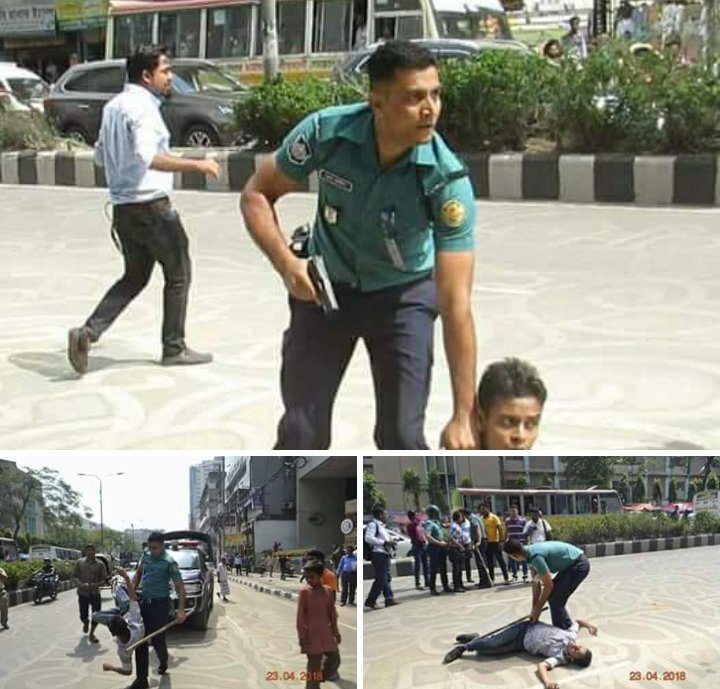 shamimabir04's tweet photo. Today's barbaric attack on the peaceful procession of Dhaka South #BNP by #BrutalPolice of #Bangladesh 

#FreeKhaledaZia #StepDownHasina 

@theresa_may @10DowningStreet @AJEnglish @UN @hrw @BBCWorld @CNN @pmc_gov_au @thepmo @TurnbullMalcolm
@UNHumanRights @DonaldTrump https://t.co/TyR9Q3T6IA