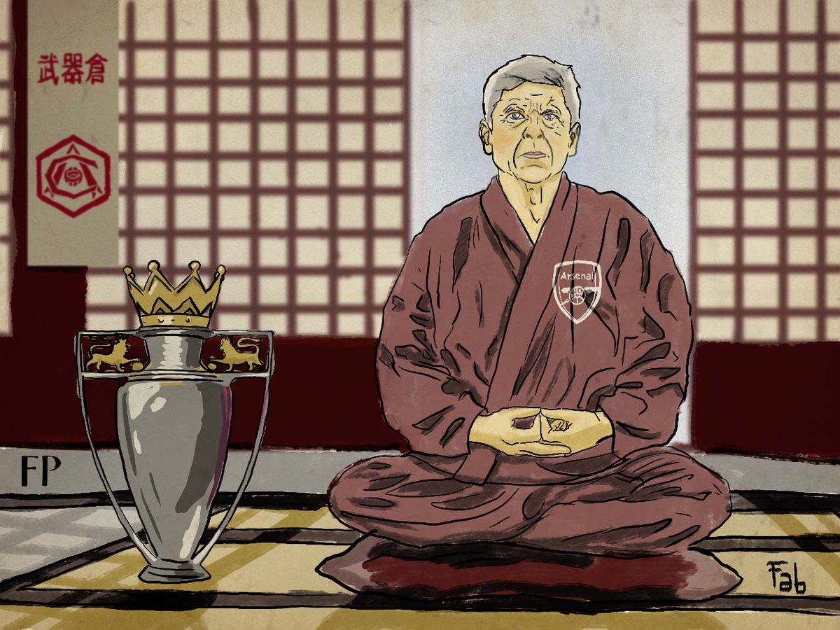 Football_P's tweet photo. #NewOnFP: Arigato, Arsène Wenger – Portrait of a Sensei by @AnuNande.

Arsene is known for many things - Japanese ideology, then-revolutionary methods &amp; The Invincibles - but he also represents the idea of football as art, and its principled pursuit.

- https://t.co/HTLiGeXkpr https://t.co/oMt39UyAA8