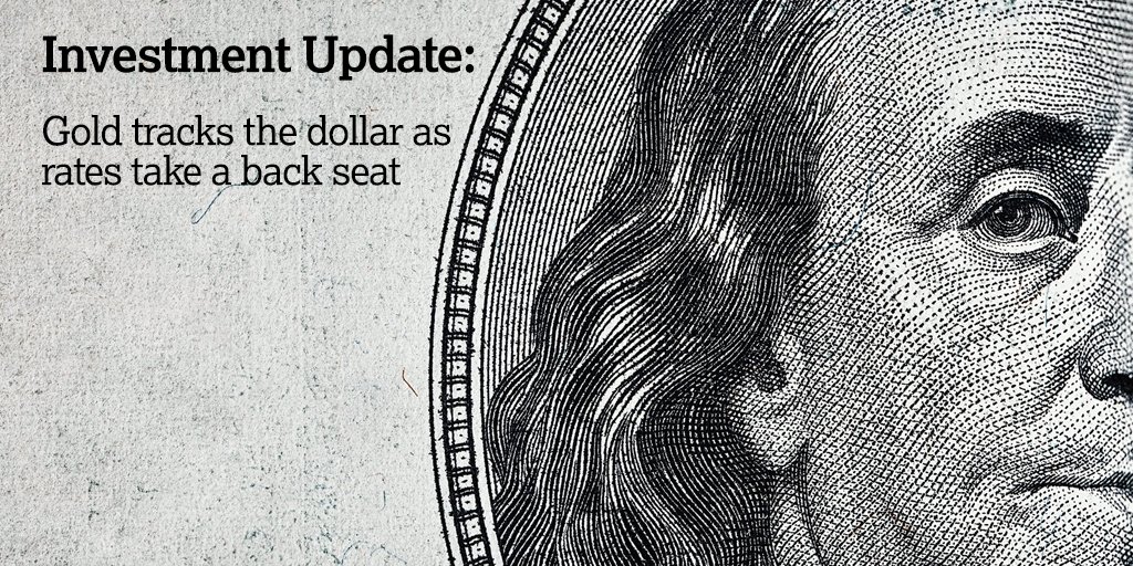 GOLDCOUNCIL's tweet photo. RELEASED: Our new Investment Update analyses how the US dollar may currently matter more than interest rates as an indicator of the direction of the gold price. You can learn more here: https://t.co/iK5JgOzn7Y https://t.co/pHAGGJLNc1