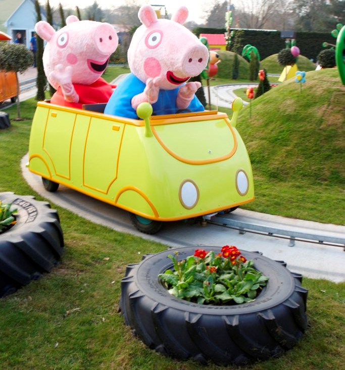 peppa pig car ride on