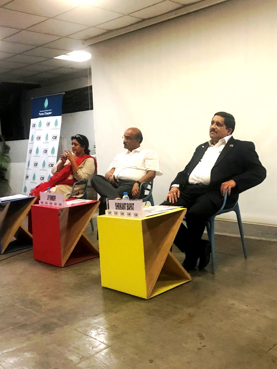 IGBConline's tweet photo. @IGBConline has organized an Interactive Session for IGBC Accredited Professionals at #VKeenvironmental, Pune, Maharashtra. The session enabled the participants at imparting knowledge on various aspects of green building concepts and share best practices &amp; technologies on energy. https://t.co/yLTx86SBB9
