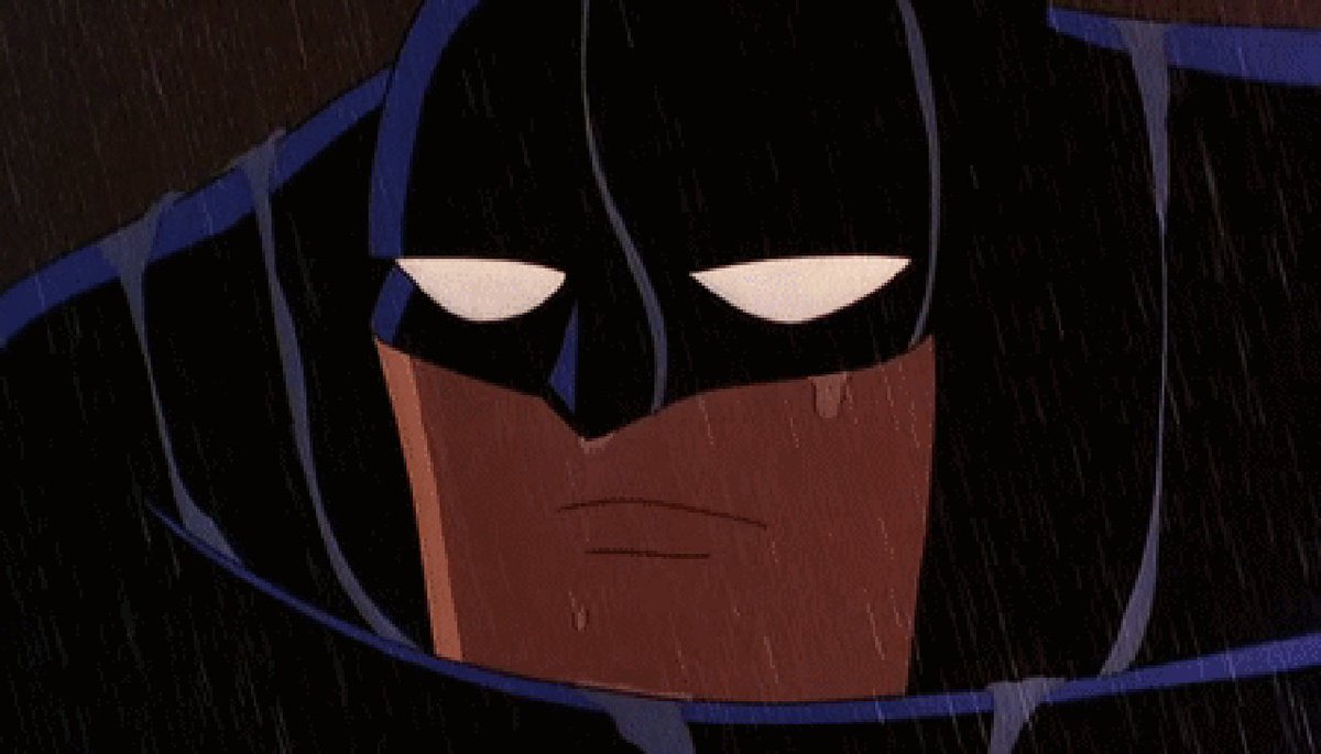 crackelprograma's tweet image. Los lunes lluviosos te ponen más triste que a Batman cuando recuerda a sus padres y a un amor perdido. 
#DondelaCulturaSucede #CRACKelprograma #Batman #esuncientífico  #lunes #sad