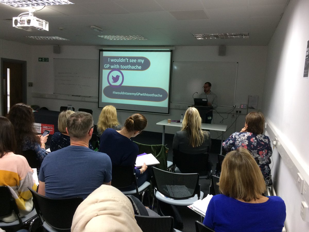 gds115gds's tweet photo. Great presentation by @goodyrob #PhysioEvent re benefits of self- referral in physio #IwouldntseemyGPwithatoothache https://t.co/jMoRQVg6hM