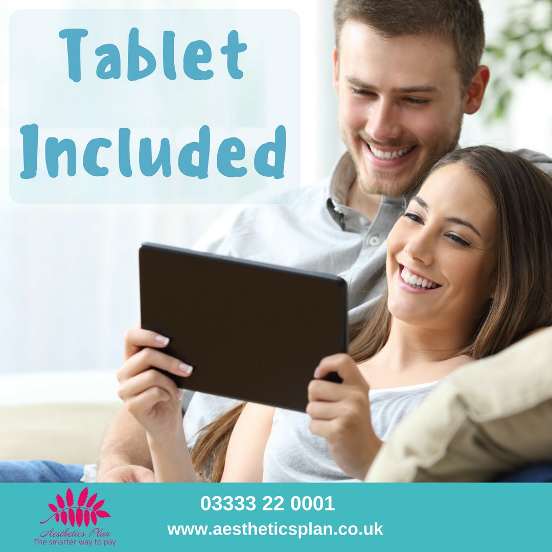 aesthetics_plan's tweet photo. At #Aesthetics Plan we offer Pre-payment Plans for your #Business, including a #tablet with 24 hour access to an online reporting portal! Having a tablet makes it easier for you to sign up your #Clients wherever you are. Call 03333220001 to find out more! https://t.co/4xUmQOzr91 https://t.co/NqJ0N4g5fp