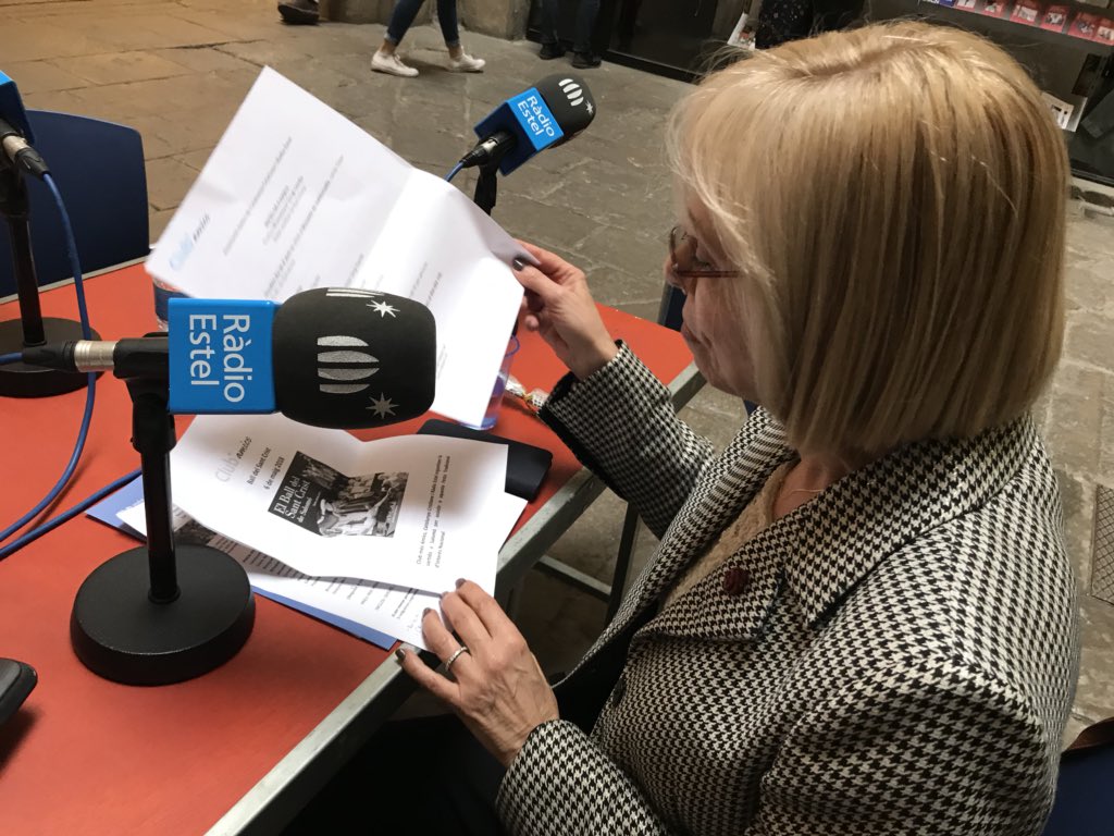 radioestel's tweet photo. Mercè Papiol de @clubmes presentant #lanit2018 de #radioestel i les novetats del #club https://t.co/7ToURpQJig