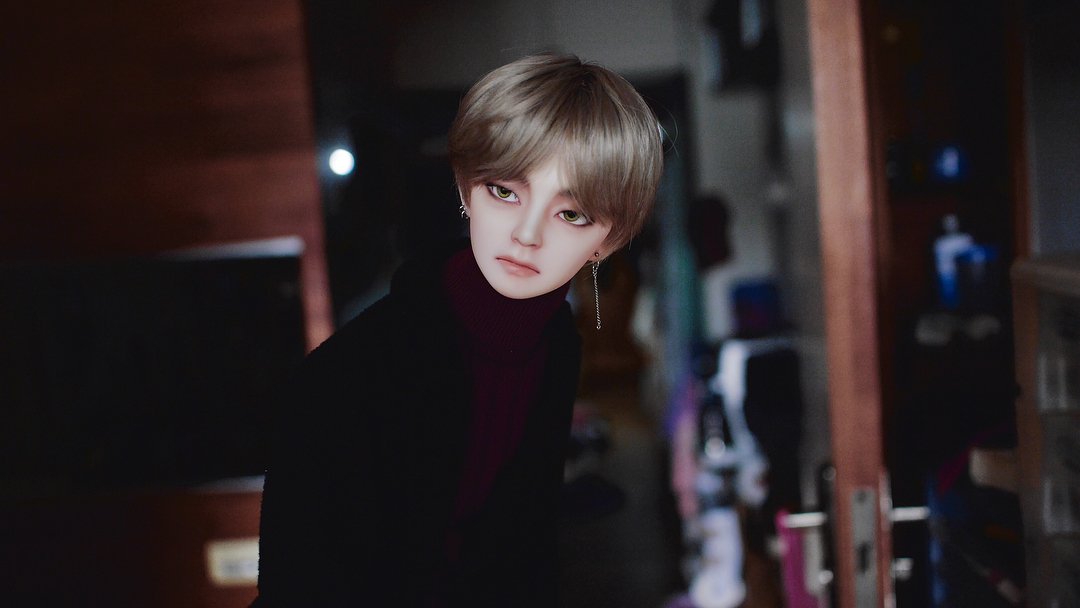 bts v bjd doll