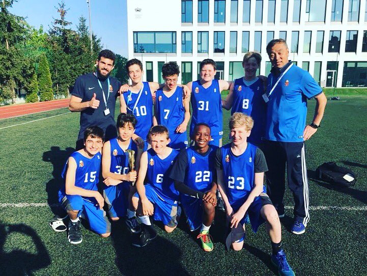 collegeduleman's tweet photo. Amazing Nord Anglia Middle School basketball and soccer tournament hosted by British School Warsaw. Intense, exciting, fun and adventurous! #collegeduleman #cdlpanthers #ENASA #nordanglia https://t.co/lazS43LOZv