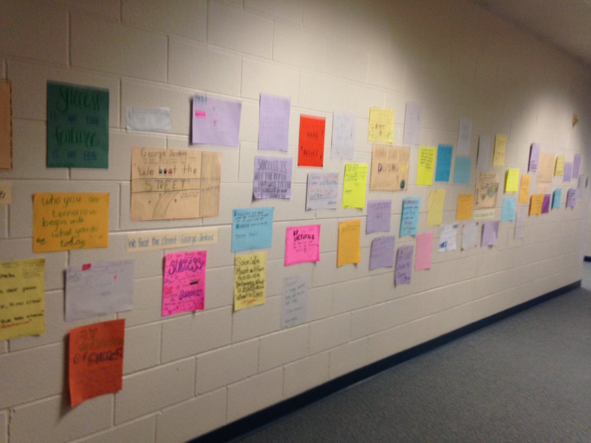 A Big Shout out to Mrs. Phillips and the entire Golbow Elementary 5th grade team for inspiring Success to all who read the Wall of Success.  It is truly inspiring to reflect on all these pearls of wisdom by famous world renown people researched by our 5th graders! <a href="/Golbowtweets/">Golbowtweets</a>