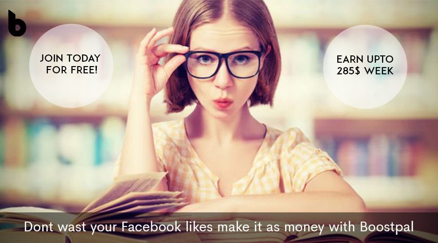 Boost_Pal's tweet image. Your Facebook Likes are Worth to Money. #Boostpal Pays you upto 285$ every week to Like and Boosting our Client’s facebook pages.

Want to be a Boostpal #Social_Media_Influencer --&amp;gt; Join Now its #Free !
Register now: buff.ly/2JFeDVx