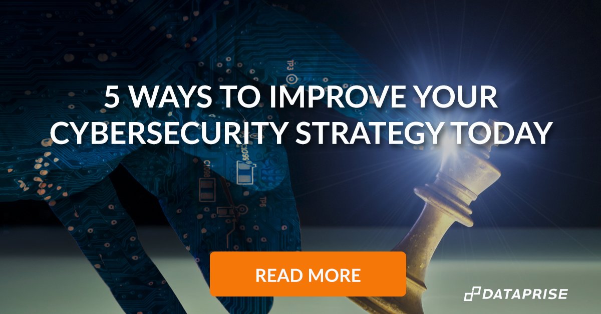 Dataprise's tweet photo. You've seen how #Ransomware can cost companies millions in damages and ruin client relationships. What can you do TODAY to protect your business? Find out 5 proactive steps in our latest: https://t.co/tvPlfqiejl
#cybersecurity #informationsecurity #SecurityIsEverything https://t.co/kElKhWQa7l