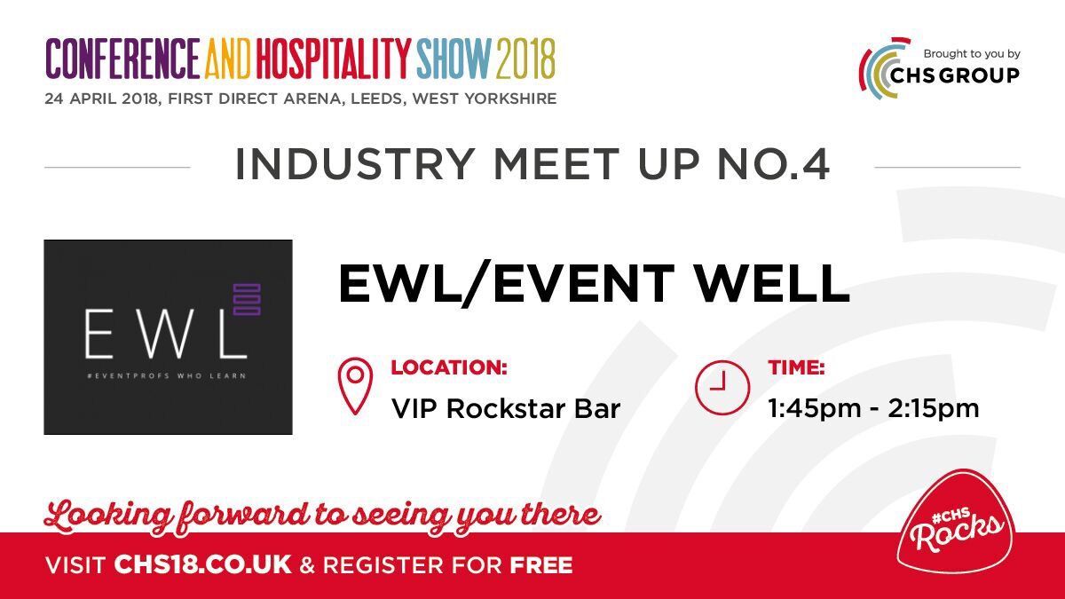 ewlclubuk's tweet photo. Calling all rockstar #Eventprofs, come and join the EWL board and team for a very special meet-up 1:45pm at #CHSRocks.
Be sure to book your place and we’ll see you there!
https://t.co/zbGD5x5RKm https://t.co/KXTNWv4yFv