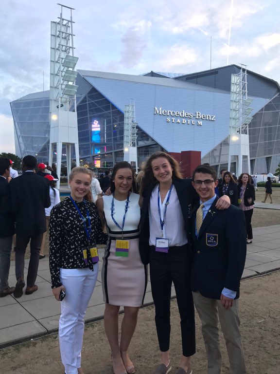 NonnewaugDECA's tweet photo. Let the competition begin! #DECAICDC https://t.co/QeMpNQnZ0U