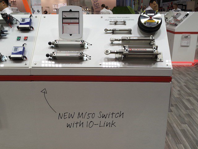 In #Halle23 A40 zeigen wir unsere #Pneumatikzylinder ISOLine, die sich automatisch an Veränderungen wie variierende Lasten innerhalb einer Anwendung anpassen #automation <a href="/Hannover_Messe/">HANNOVER MESSE</a>