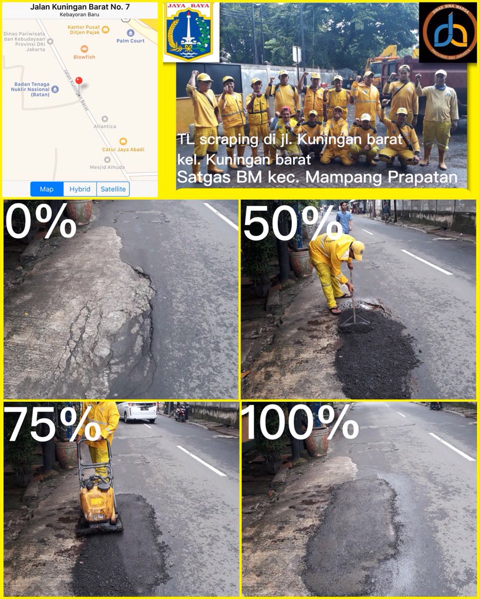 SDBMmampang's tweet photo. 2. Kegiatan Satgas BM kec.mampang prapatan #timkuning @binamargajaksel @BinaMargaDKI @DinasPemel @aniesbaswedan @sandiuno https://t.co/wLMCxMYrrC