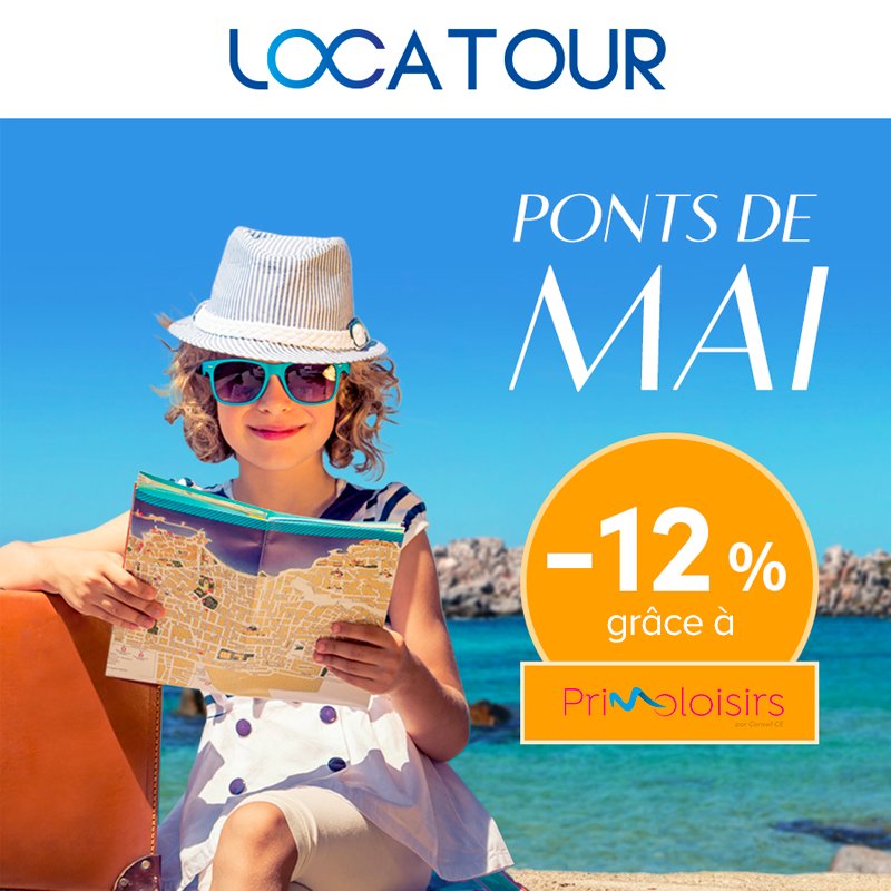 PrimoLoisirs's tweet photo. Il est encore temps de partir faire un break pour le #PontdeMai ☀️
Réservez ici ➡️ https://t.co/b1LFFtbI4O https://t.co/Y4pcu6XReA