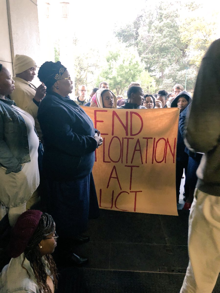 UCTReport's tweet image. Workers March.