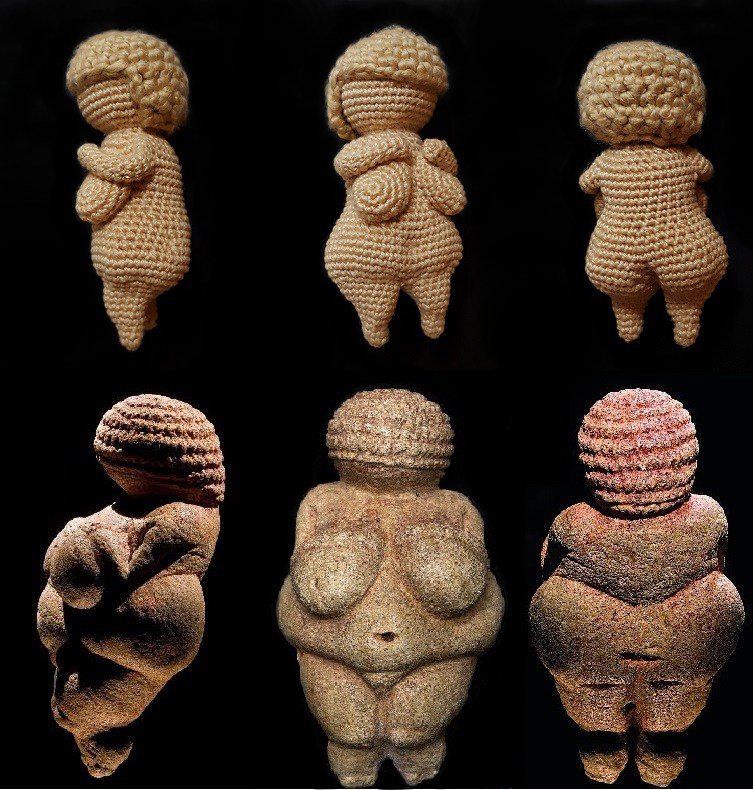 radicalhoneybee's tweet photo. Crocheted Venus of Willendorf! Pattern to be found at https://t.co/YYjYdeudS5 You know you want to!
#GodAsMother #ElShaddai https://t.co/aZqf9clTfZ