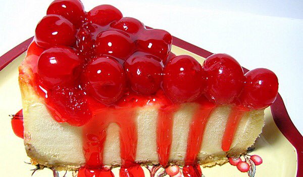 Today is #NationalCherryCheesecakeDay If we need an excuse to indulge in this sweet tangy desert today will excuse us ,some have the cherries mixed right into the batter and some have them on top ,what's your favorite?