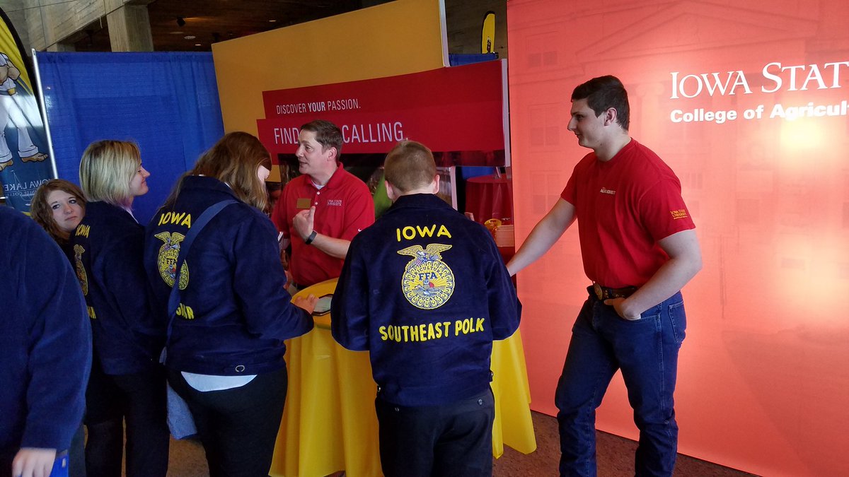 iastate_cals's tweet photo. 90th @iowaffa State Leadership Conference is here! Welcome to campus everyone. #iaffa18 #FFASLC18 #isucals https://t.co/8v5l8JPDxL