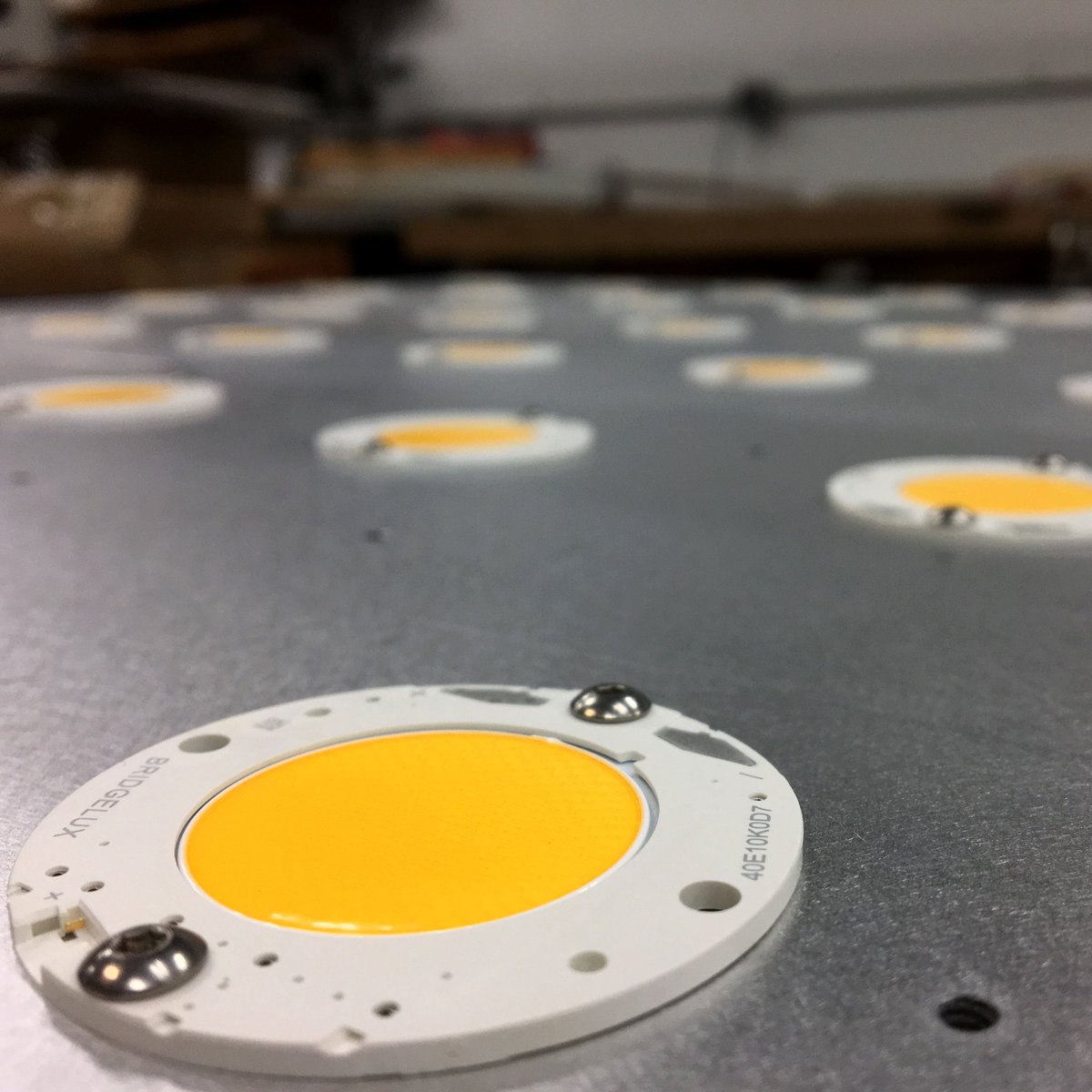 DriveLighting's tweet photo. The sun is shining like these Bridgelux LEDs here in Ithaca, NY! Not a bad way to start off a Monday. #GrowWithDrive #ARC600 https://t.co/l22ZsFPOFu