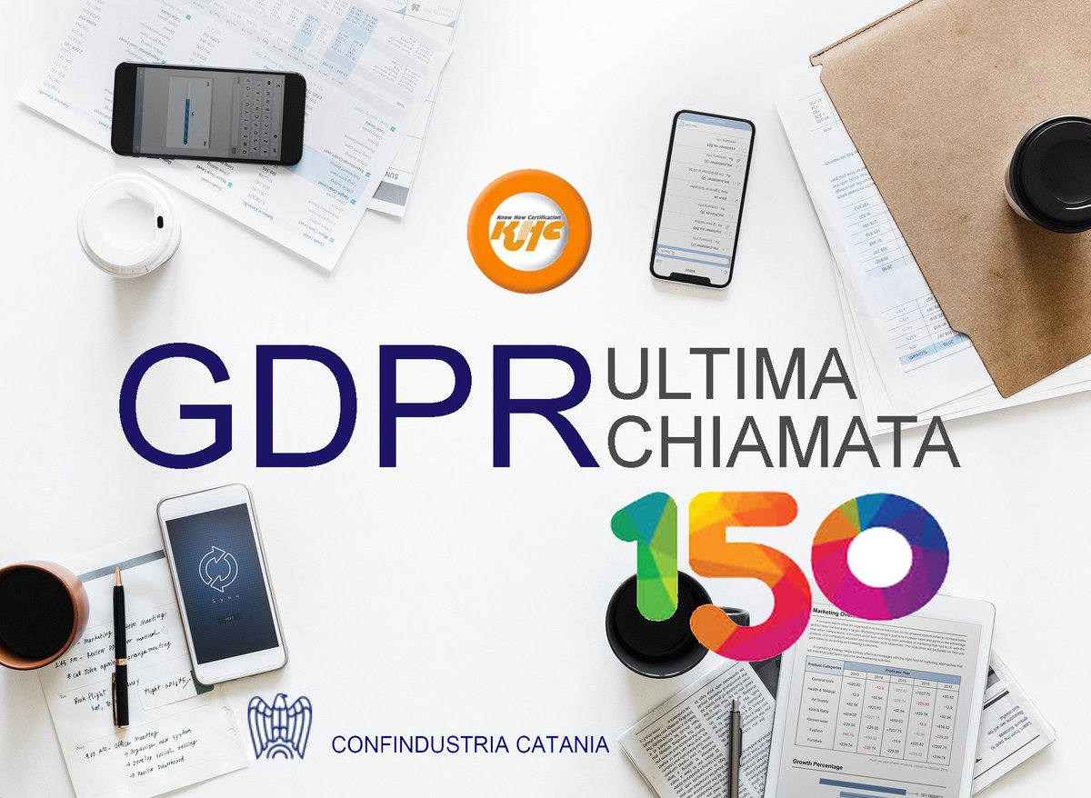 AngeloIngFreni's tweet photo. A Catania iscritte "150 Aziende" all'evento sul Reg.(UE) 2016/679 (#GDPR): https://t.co/RBbMz6EDJc Le Aziende del territorio si incontrano per comprendere a fondo cosa fare entro il 25 maggio 2018. Un successo organizzativo #KHCKnowHowCertification https://t.co/4mCOGnqLSo