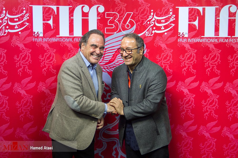 Iran's tweet photo. #Photos: Director
@TheOliverStone attends Iran International Fajr Film Festival

#Iran #Fiff36 #Fiff @FajrFest

https://t.co/FvDD7WKg6z https://t.co/TwR8dZmVt1