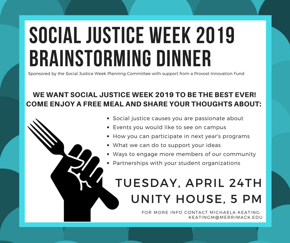 MCStevensCenter's tweet photo. Interested in help plan Social Justice Week next year? https://t.co/VLCgfo9Ybn
