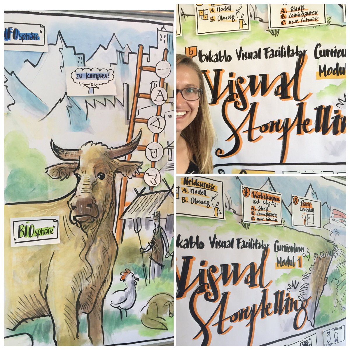 rikekohl's tweet photo. Looking forward to 3 days learning all about the power of stories #VisualStorytelling #BackToTheBull @bikablo https://t.co/3K4xSNbTH2