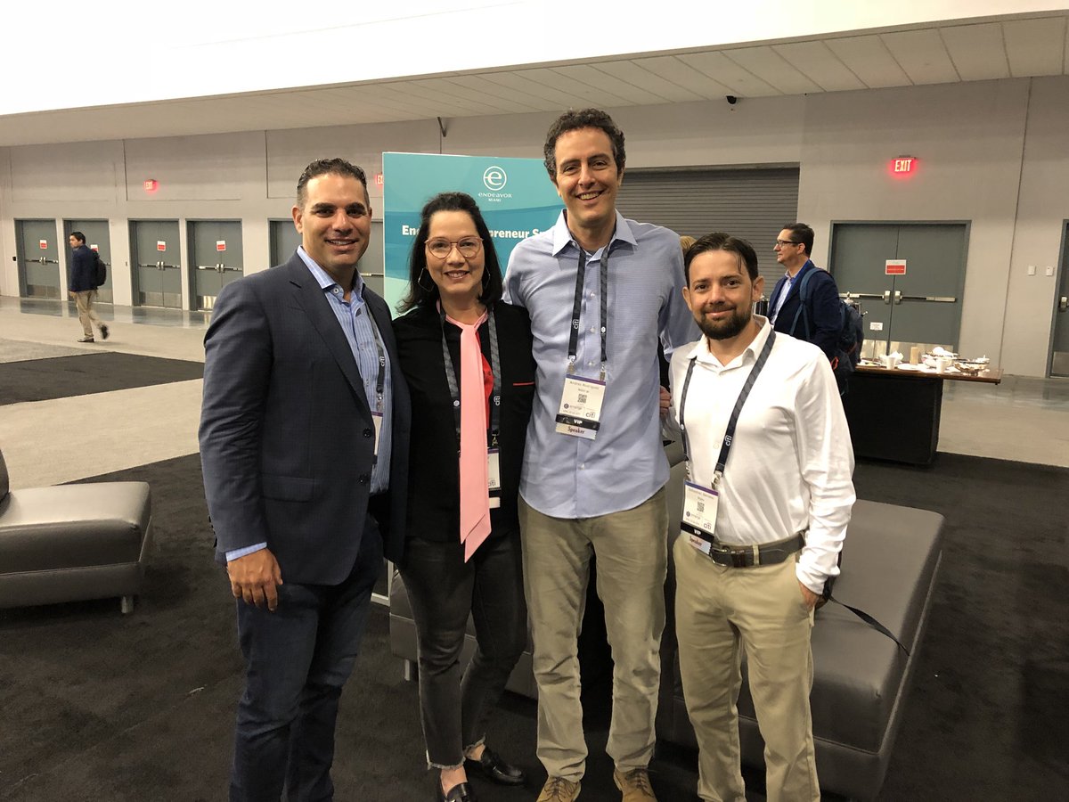 Taking the LaunchPad stage in 15 min: these incredible #EndeavorEntrepreneurs! Join us to hear from <a href="/RipioApp/">Ripio</a> @entic <a href="/nimblr_ai/">Nimblr.ai</a> and <a href="/novopayment/">NovoPayment</a> at <a href="/eMergeAmericas/">eMerge Americas</a>!