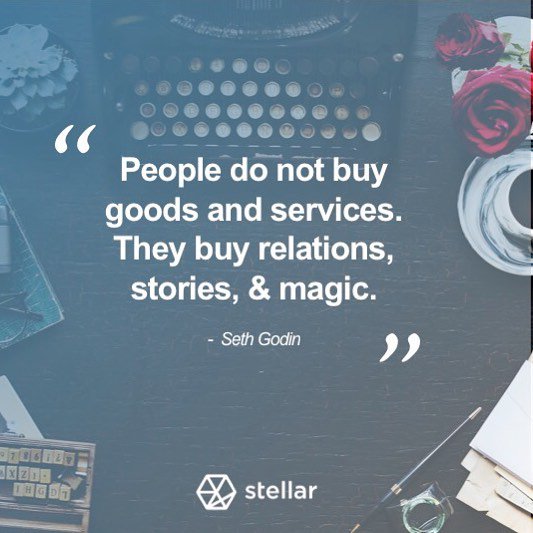 stellar_influ's tweet photo. Quote of the day #socialmedia #socialmarketing #influencer #marketing #stellar #setgodin @Godin_Quotes https://t.co/gCcMyCN0ht