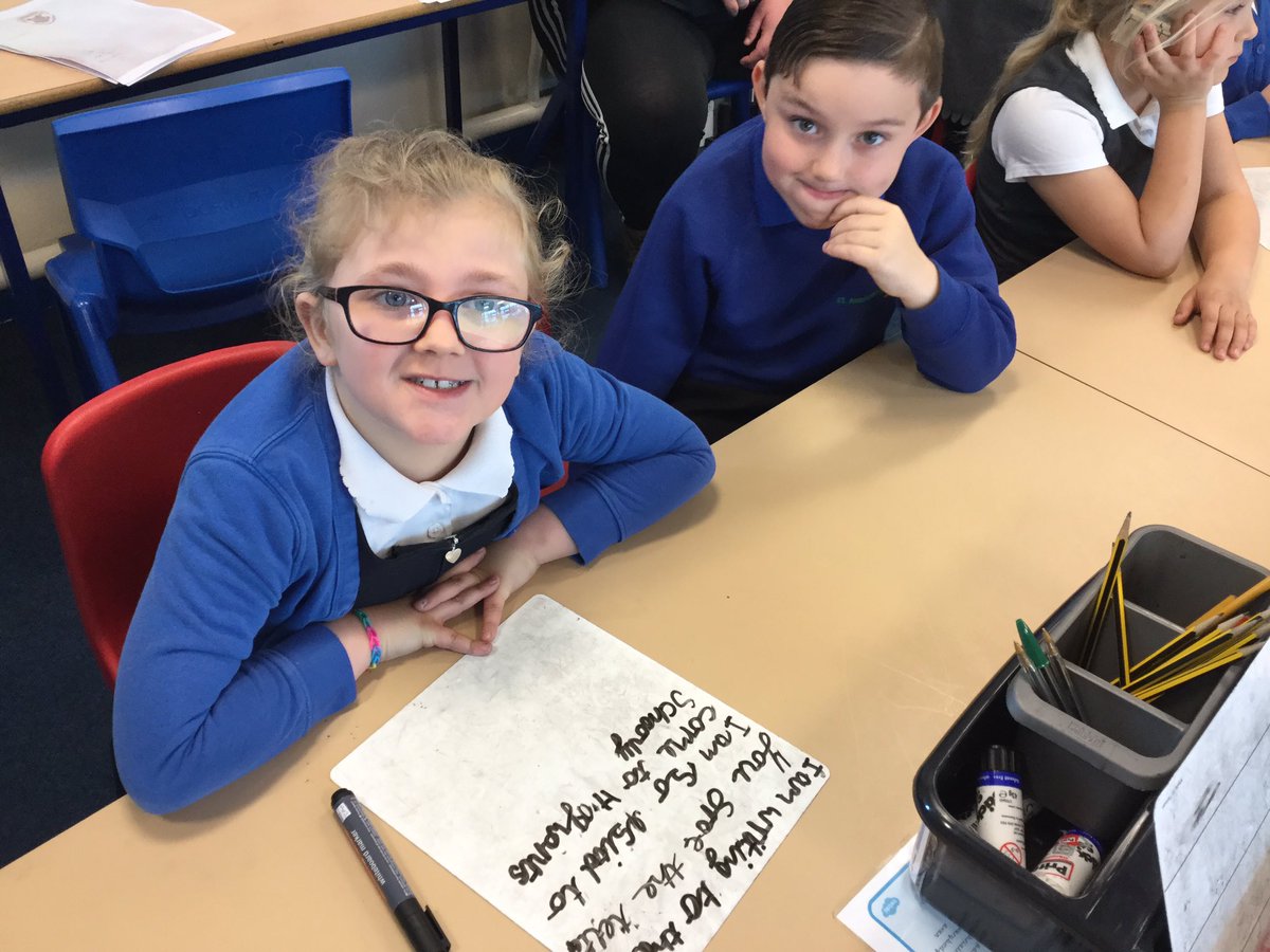 Y2BeechClass's tweet photo. Today we have been practising writing our introductory paragraph for our replies to Albus Dumbledore. #letterwriting #Harry Potter https://t.co/ySOFGafIZX
