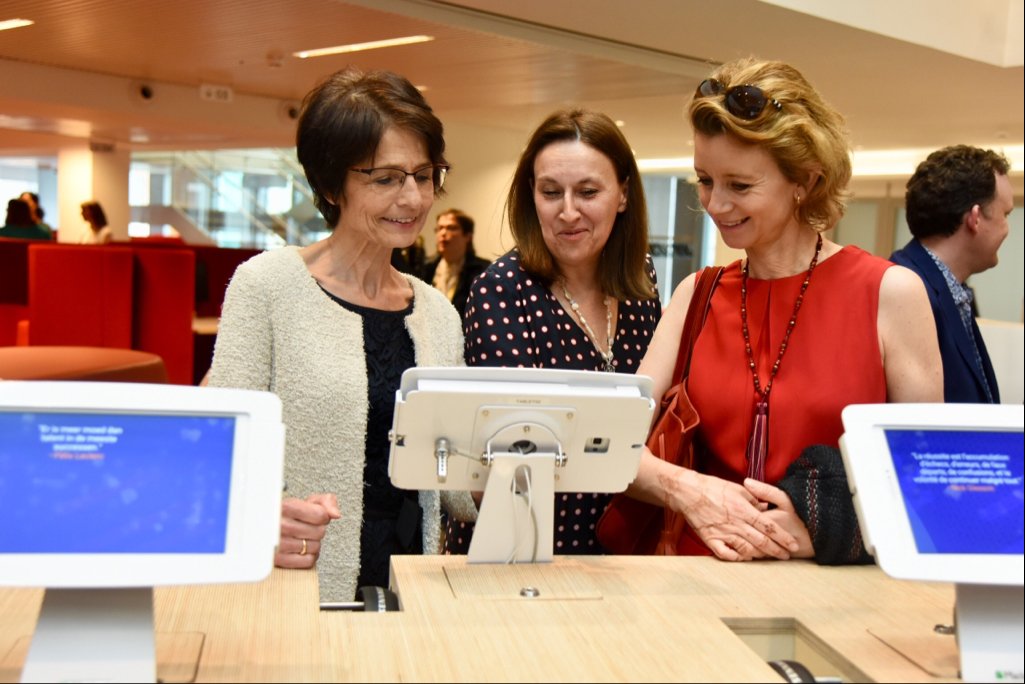 mariannethyssen's tweet photo. Un plaisir et un honneur d'ouvrir #CitédesMétiers à #Bruxelles: moderne, numérique et ouvert à tous - une bonne pratique à partager afin de garantir le meilleur avenir professionnel à nos citoyens. #formation #lifelonglearning https://t.co/Y6S1DhVgzf