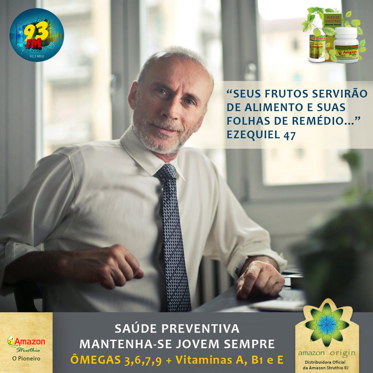 AmazonOrigin's tweet photo. Hoje falaremos sobre como manter a saúde blindada.

Além dos exercícios físicos, nutrição balanceada, diversão com amigas e família, existem alguns nutrientes que são imprescindíveis para o nosso organismo.

QUER SABER MAIS? Ouça todos os dias às 13:00h SAÚDE PREVENTIVA na 93 FM. https://t.co/ukjOP62pqD