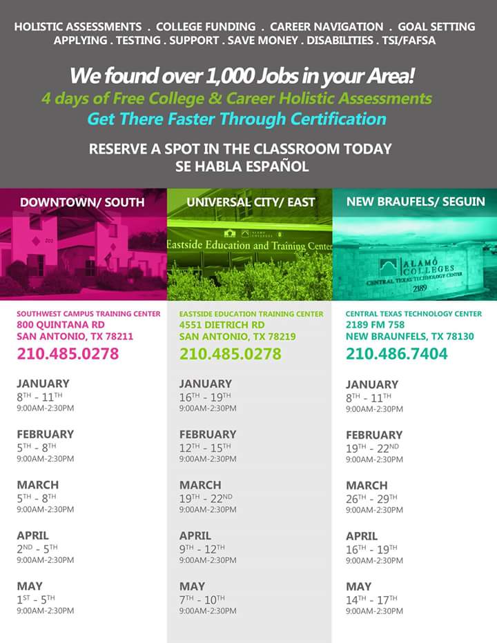 Come get ur free tuition &amp; books start UR career as a Medical Assistant, IT, CNA, Billing Coding, and many more!