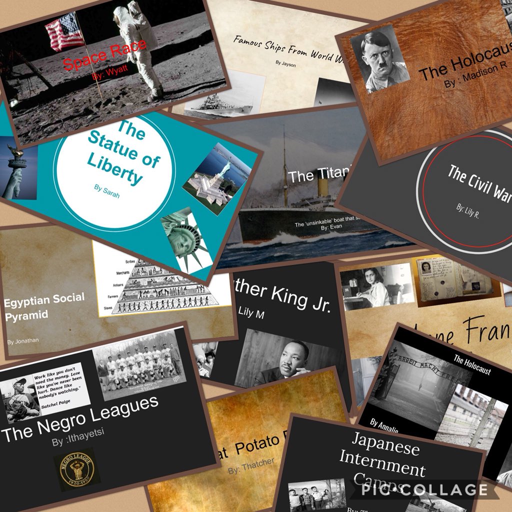 MrsMooreFRSD's tweet photo. We published our historical nonfiction ebooks. We invite everyone to read them here:  https://t.co/2TWNjpWk2q #FlemRarSchools #CopperHillES #creative https://t.co/kmmq0YRv9M