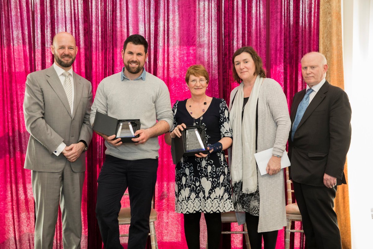 MaynoothUni's tweet photo. Congratulations to our fantastic Grounds Staff, winners of the The President's Award for Service Excellent (Team Award) at our #MaynoothWeek Staff Awards https://t.co/xzAYDnjDhV