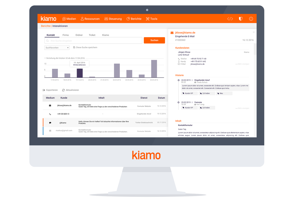 So finden wir macht arbeiten im Contact Center Spaß. Eine intuitive und benutzerfreundliche Oberfläche für den Agenten mit Kiamo. #Kiamo #Contactcenter #callcenter #kundenservice #agenten #Software