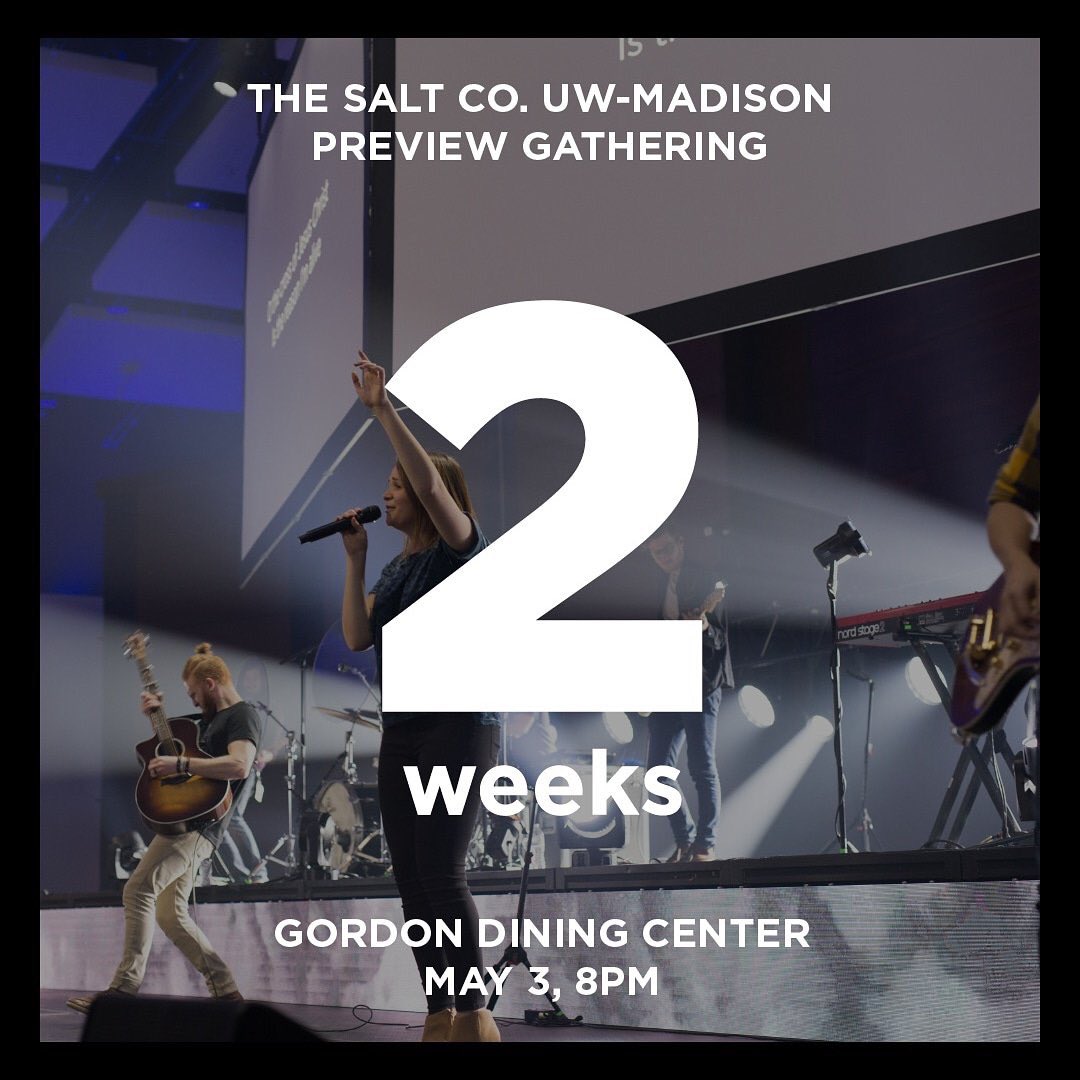 TheSaltNetwork_'s tweet photo. Yesterday, @CornerstoneHub commissioned the last of our Fall ‘18 church plants by commissioning @DoxaMadison.
Doxa’s launch team is ~75 and will all be in Madison by July.
Please be praying for @SaltMadison’s first preview service on campus on 5/3! #thesaltnetwork #doxamadison https://t.co/GpEbt2f2r0