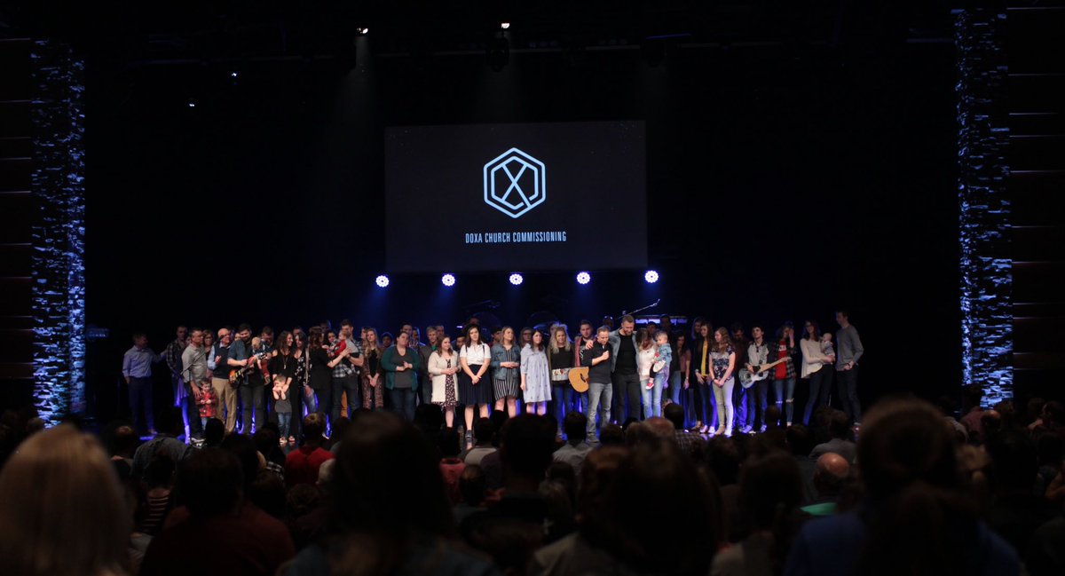 TheSaltNetwork_'s tweet photo. Yesterday, @CornerstoneHub commissioned the last of our Fall ‘18 church plants by commissioning @DoxaMadison.
Doxa’s launch team is ~75 and will all be in Madison by July.
Please be praying for @SaltMadison’s first preview service on campus on 5/3! #thesaltnetwork #doxamadison https://t.co/GpEbt2f2r0