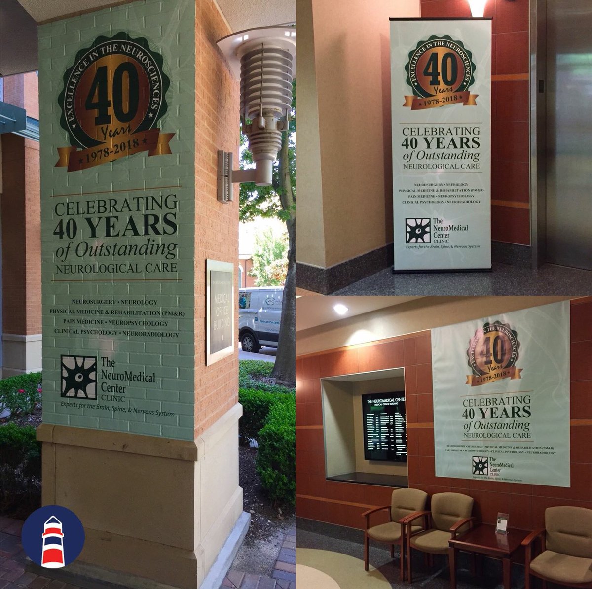 Beacon_Images's tweet photo. Congratulations to @NMCBatonRouge , celebrating 40 years of service! #Sign #Vinyl #VinylGraphics #Marketing #Advertise #RetractableBanner #CreateAwareness #BeaconImages https://t.co/AOWzEyPY1F
