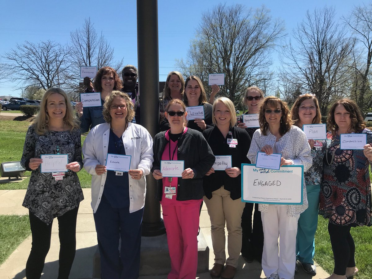 MichelleE_FRMC's tweet photo. Kicking off Patient Experience week. At FRMC, we are committed to our patients. https://t.co/16mq3m9Z5U