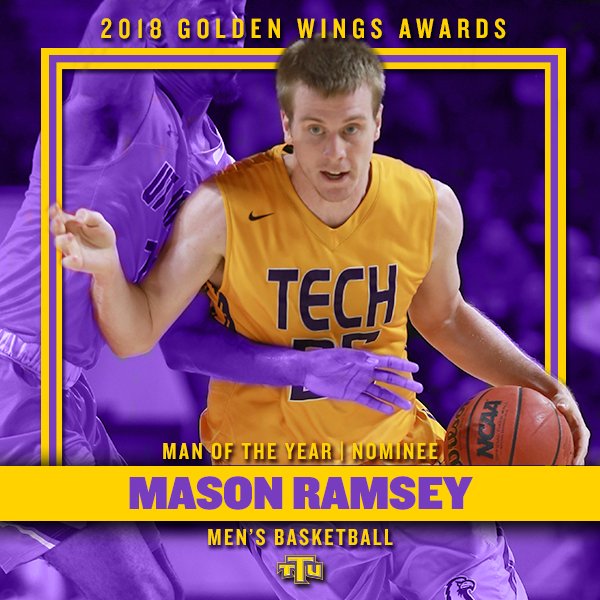 TTUGoldenWings's tweet photo. With the Golden Wings Awards on Thursday, here's the last set of nominees -- the Man of the Year Award. https://t.co/5BW709J9zF